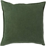 Olive Velvet Pillow - Grove Collective
