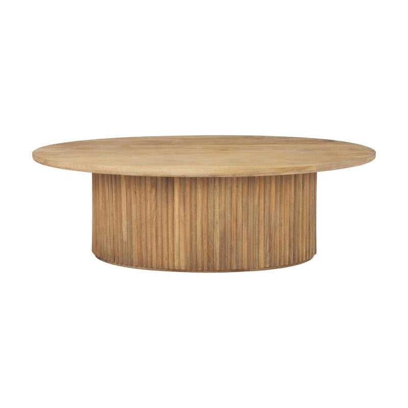 Patricia Oval Coffee Table - Grove Collective