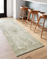 Rosette Rug - Ivory / Silver - Grove Collective