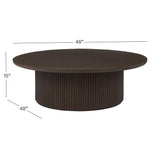 Patricia Round Coffee Table - Grove Collective