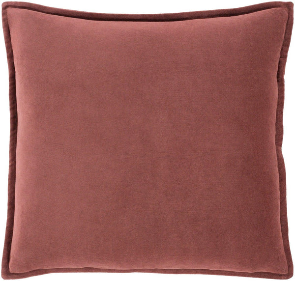 Rust Velvet Pillow - Grove Collective