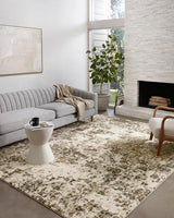 Spirit Rug - Pewter / Olive - Grove Collective