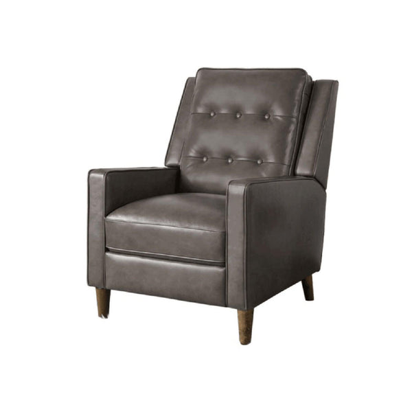 Holloway Leather Pushback Recliner - Grove Collective
