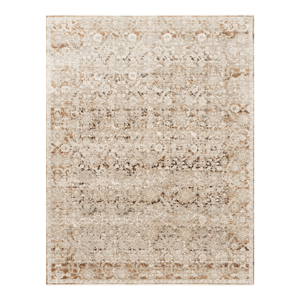 Theia Rug - Natural / Rust - Grove Collective