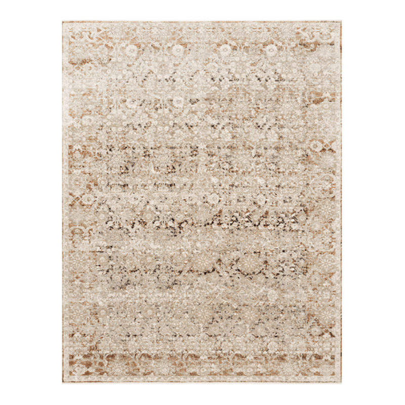Theia Rug - Natural / Rust - Grove Collective