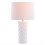 White Textured Lamp - Grove Collective