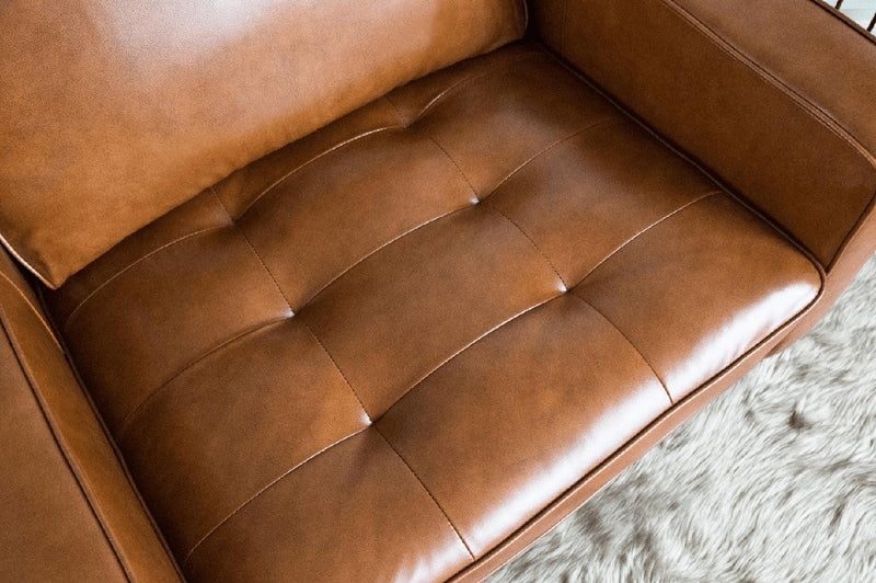 Holloway Leather Armchair - Grove Collective