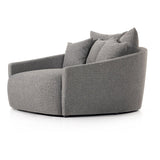 Sophie Media Lounger - Fallon Charcoal - Grove Collective
