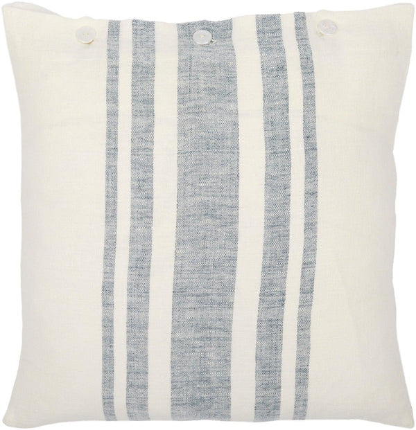 Stripe Button Pillow - Grove Collective