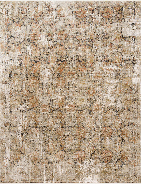 Theia Rug - Taupe / Gold - Grove Collective