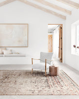 Theia Rug - Taupe / Brick - Grove Collective