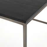 Trey Modular Corner Desk Black Wash Poplar - Grove Collective