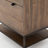 Trey Oversized Nightstand/Filing Cabinet Auburn Poplar - Grove Collective