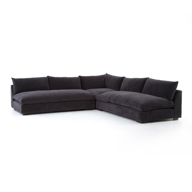 Grant 3-Piece Sectional - performance fabric - Grove Collective