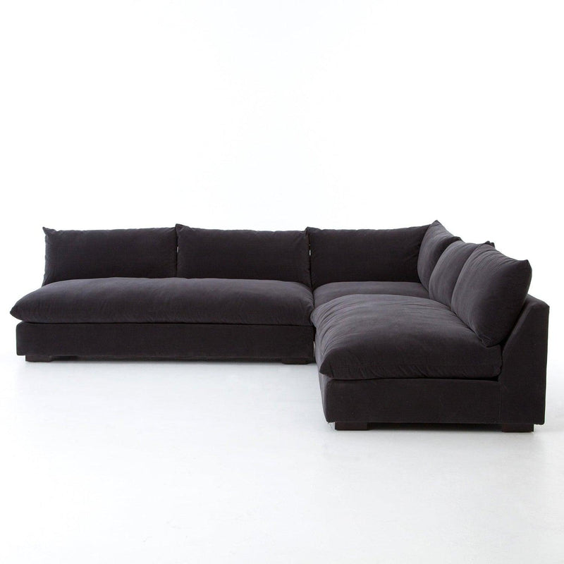 Grant 3-Piece Sectional - performance fabric - Grove Collective