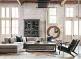 Bloor Modular Sofa/Sectional Chess Pewter Ottoman - Grove Collective