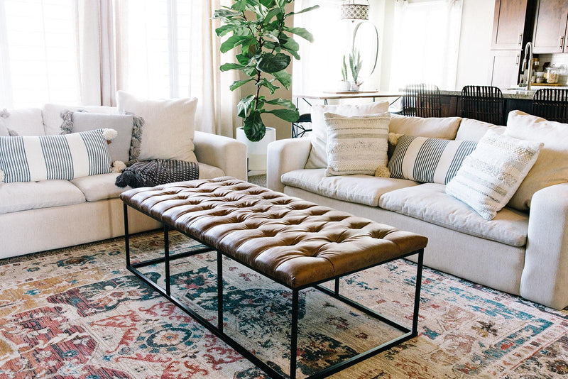 Draper Large Ottoman - Grove Collective
