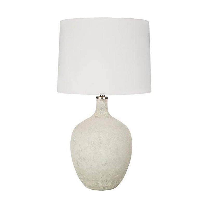 White Marble Table Lamp - Grove Collective