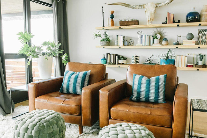 Holloway Leather Armchair - Grove Collective