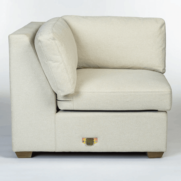 Rowan Modular Sofa or Sectional - Performance Fabric - Almond Dust Corner - Grove Collective