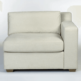 Rowan Modular Sofa or Sectional - Performance Fabric - Almond Dust Right Arm - Grove Collective