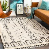 Berber Shag Arrow Rug - Grove Collective