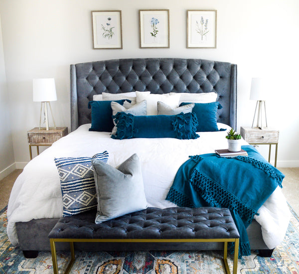 Pissarro Upholstered Bed - Grove Collective