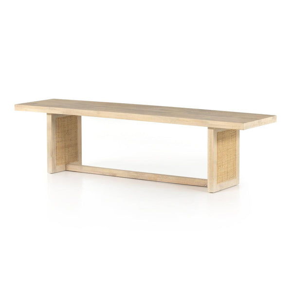 Clarita Wood Dining Bench - Grove Collective