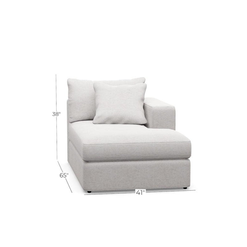 Milford Modular Sectional - Right Arm Chaise - Grove Collective