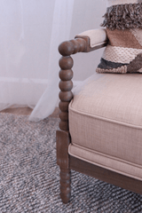 Oatmeal Knobby Accent Chair - Grove Collective