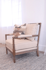 Oatmeal Knobby Accent Chair - Grove Collective