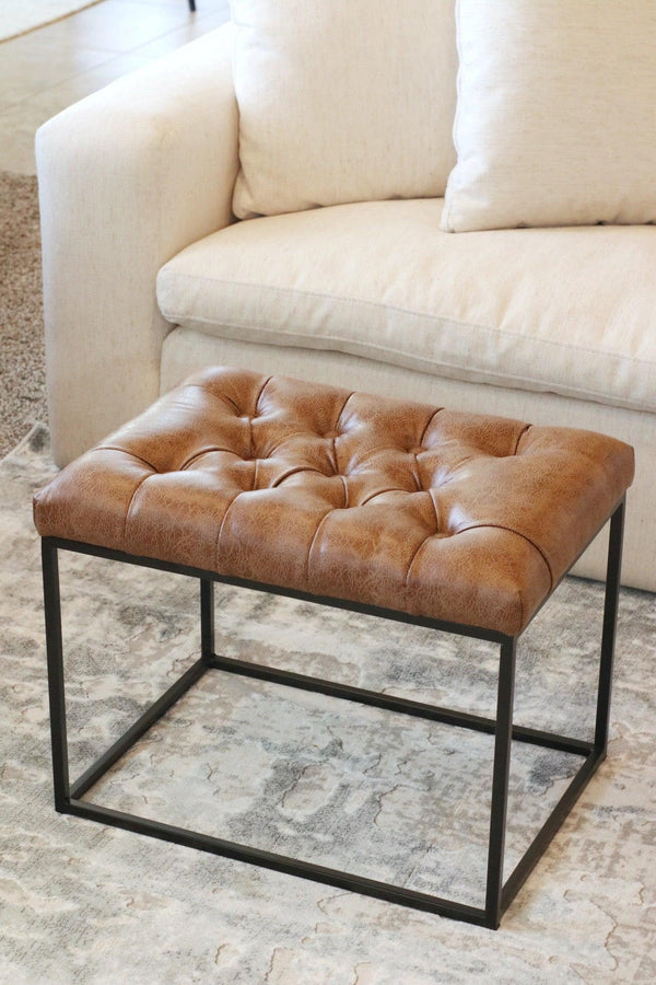 Draper Small Ottoman - Grove Collective