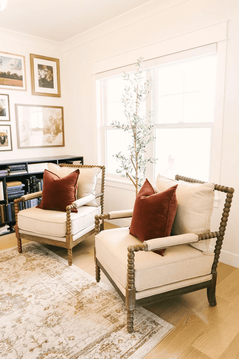 Oatmeal Knobby Accent Chair - Grove Collective