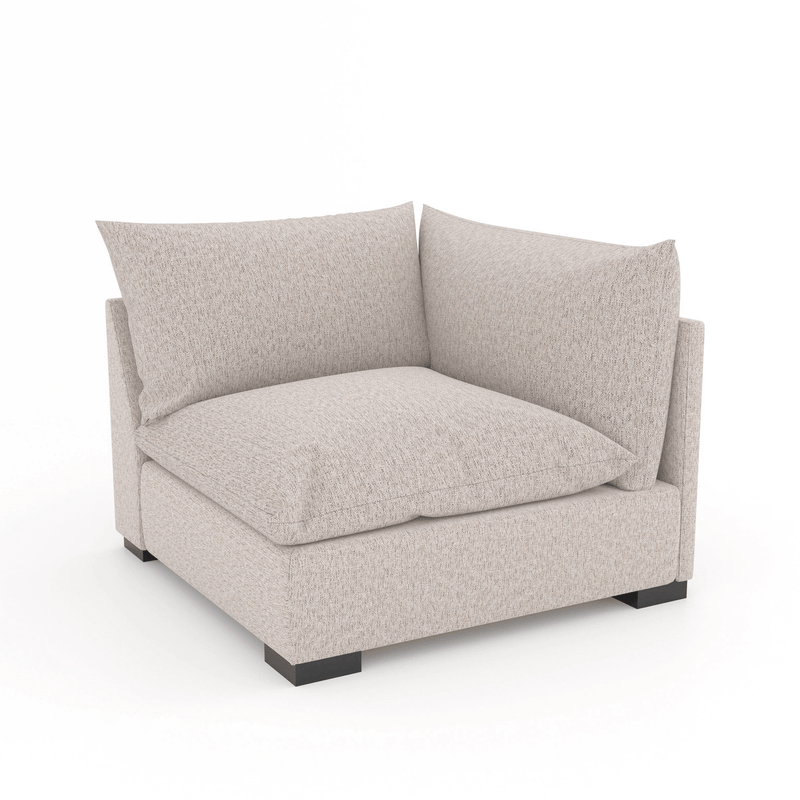 Westwood Modular Sectional Bayside Pebble Right Arm - Grove Collective