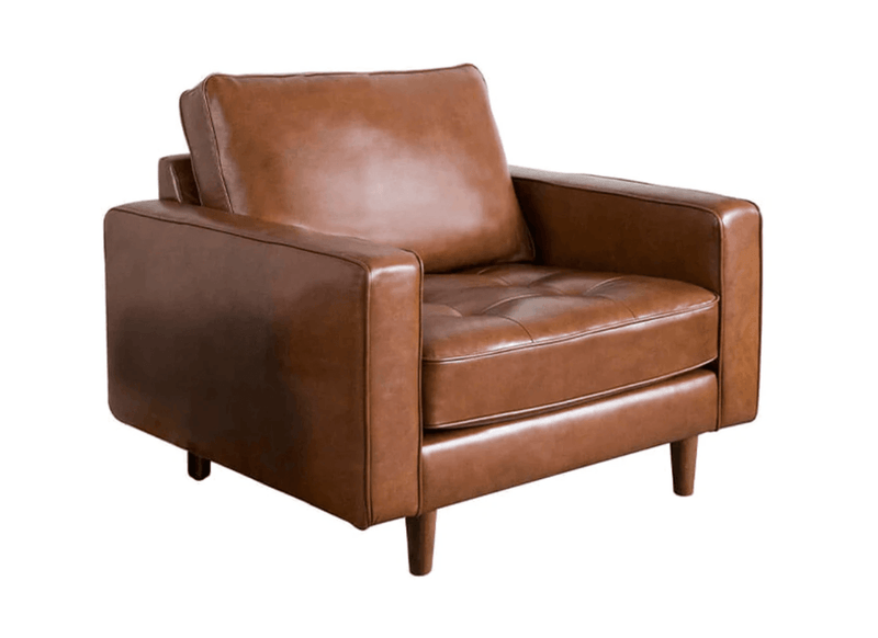 Holloway Leather Armchair - Grove Collective