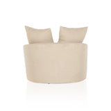 Sophie Swivel Chair - Socorro Taupe - Grove Collective