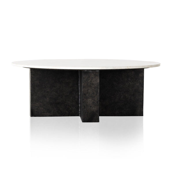 Terrell Round Coffee Table - Grove Collective