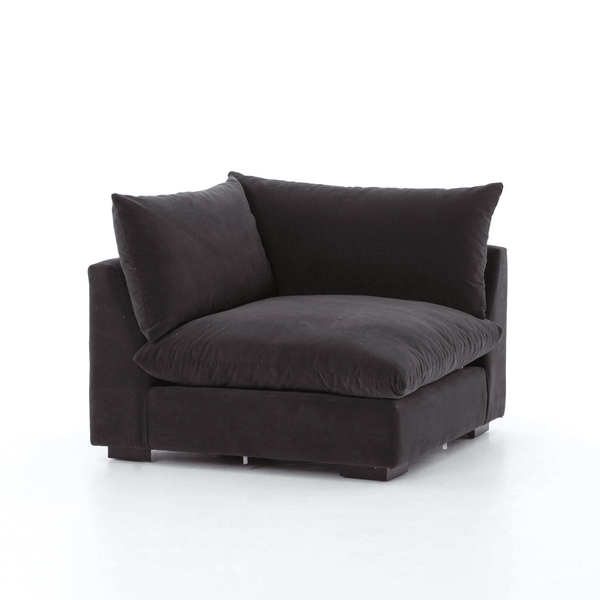 Grant Modular Sectional - Performance Fabric Corner Charcoal - Grove Collective