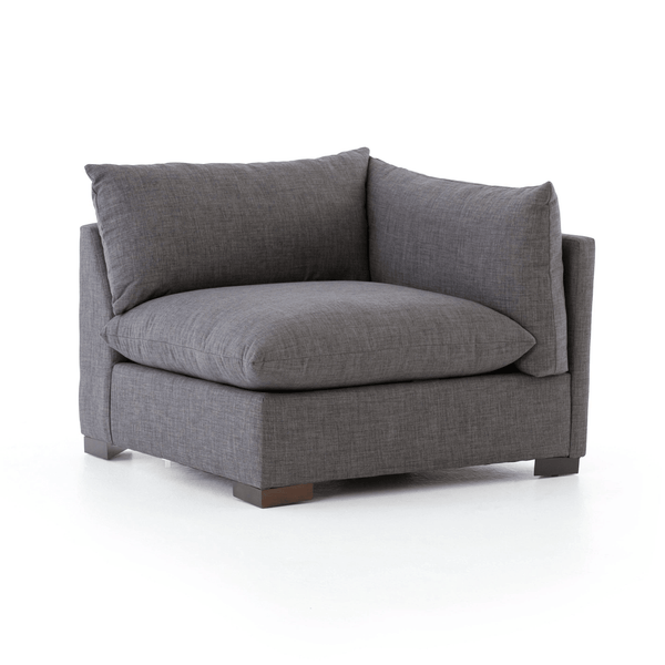 Westwood Modular Sectional Charcoal Left Arm - Grove Collective