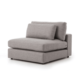 Bloor Modular Sofa/Sectional Chess Pewter Armless - Grove Collective