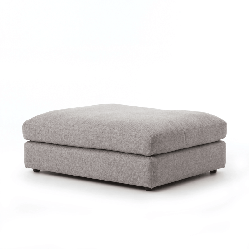 Bloor Modular Sofa/Sectional Chess Pewter Ottoman - Grove Collective
