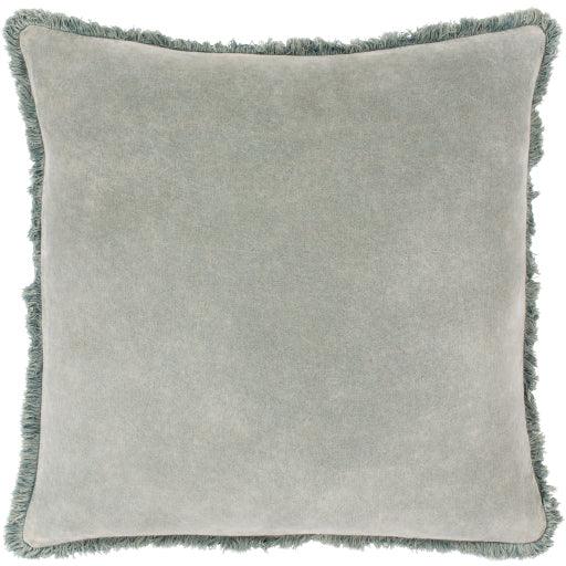 Washed Velvet Pillow - Sage - Grove Collective